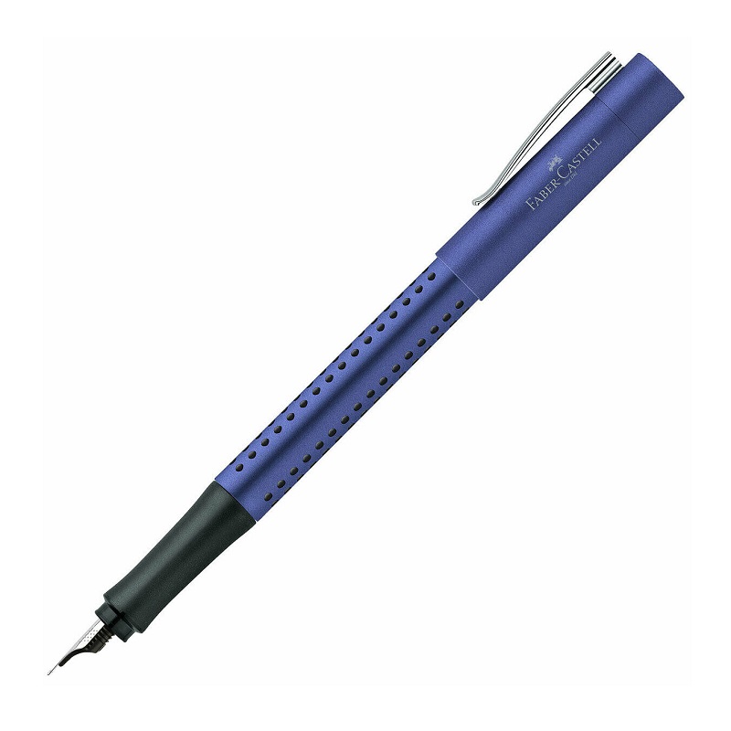 FABER-CASTELL plnící pero Grip Profi "F", modré