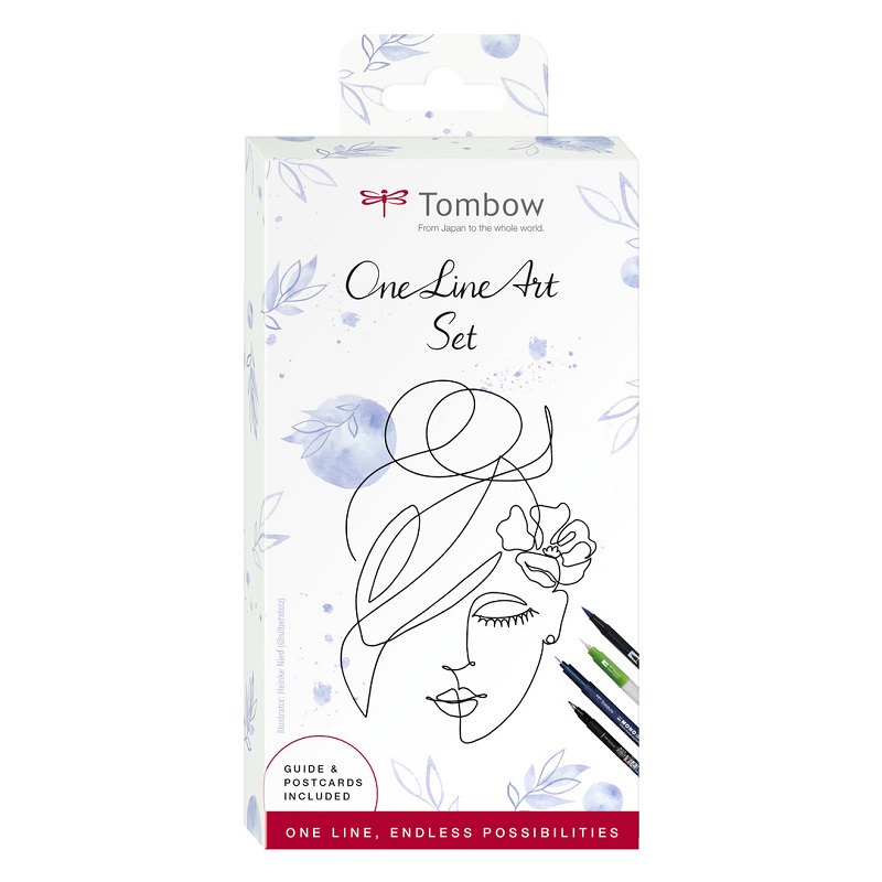 TOMBOW One Line Art Set, 9ks