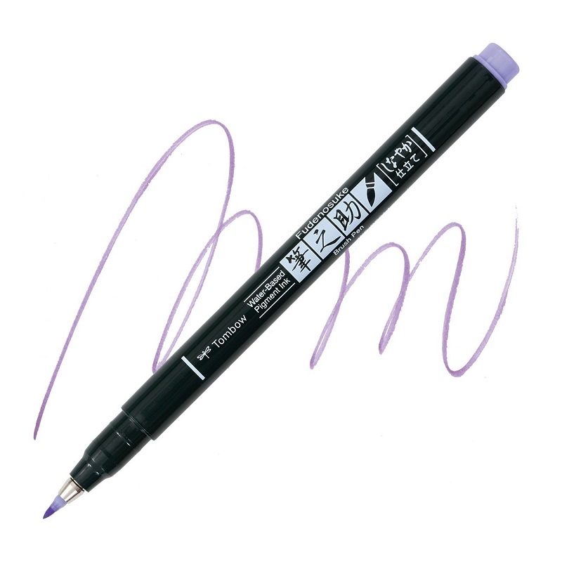 TOMBOW Fudenosuke, PASTEL fialová