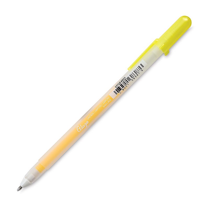 Sakura Gelly Roll GLAZE 0,4mm, 3D Yellow