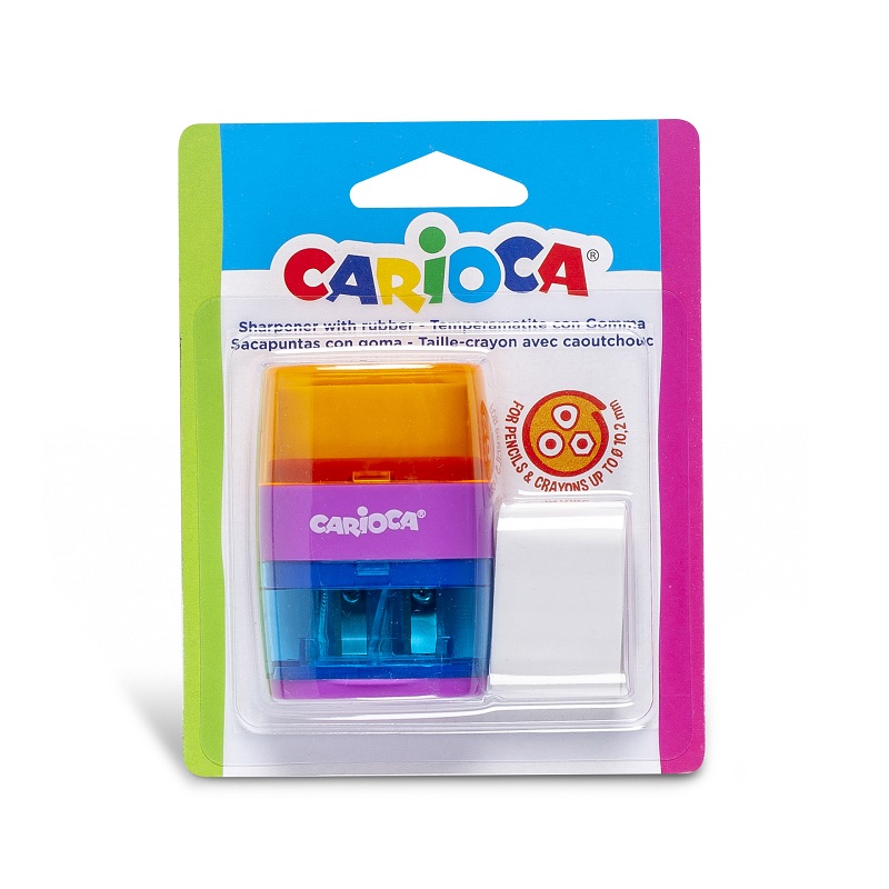 Ořezávátko a guma CARIOCA