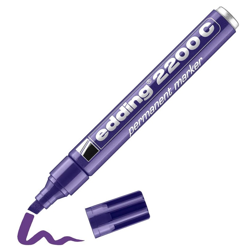 Permanentní popisovač EDDING 2200 C, fialový