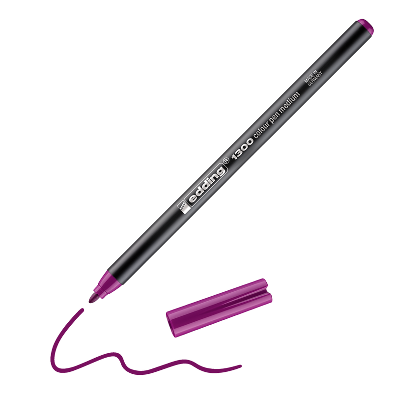 Fix EDDING 1300 na papír, magenta