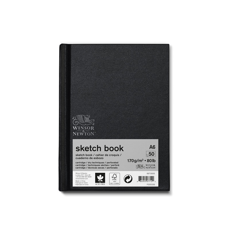 Skicář WINSOR & NEWTON Sketch Book, A6 50 listů