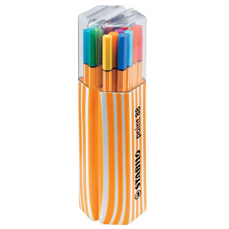 Liner STABILO point 88, 20ks Twin Pack