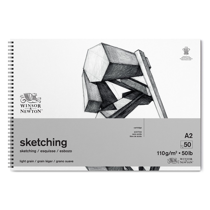 Skicář WINSOR & NEWTON Sketch Pad, A2 50 listů