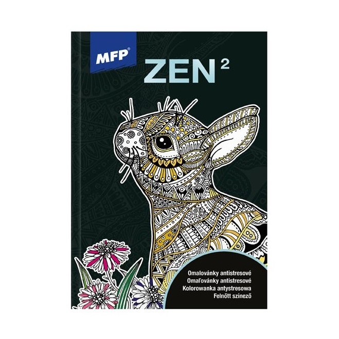 Omalovánky antistresové Zen II, A5 32 listů