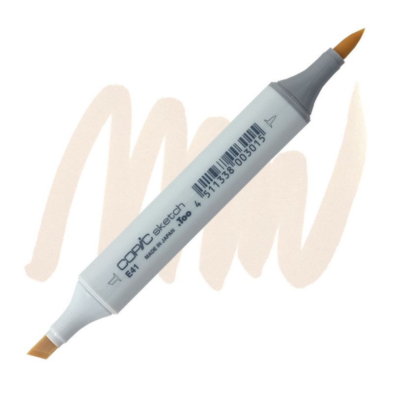 Lihová fixa COPIC Sketch oboustranná Brush & Chisel, E41 Pearl white