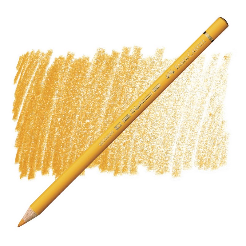 FABER-CASTELL olejová pastelka POLYCHROMOS, 109 Dark Chrome Yellow