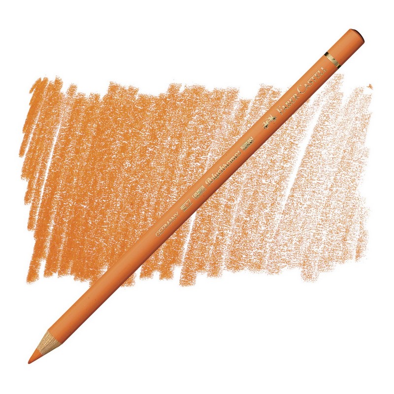 FABER-CASTELL olejová pastelka POLYCHROMOS, 113 Orange Glaze