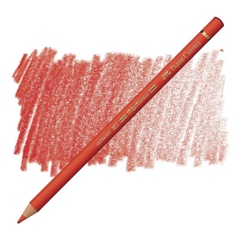 FABER-CASTELL olejová pastelka POLYCHROMOS, 117 Light Cadmium Red