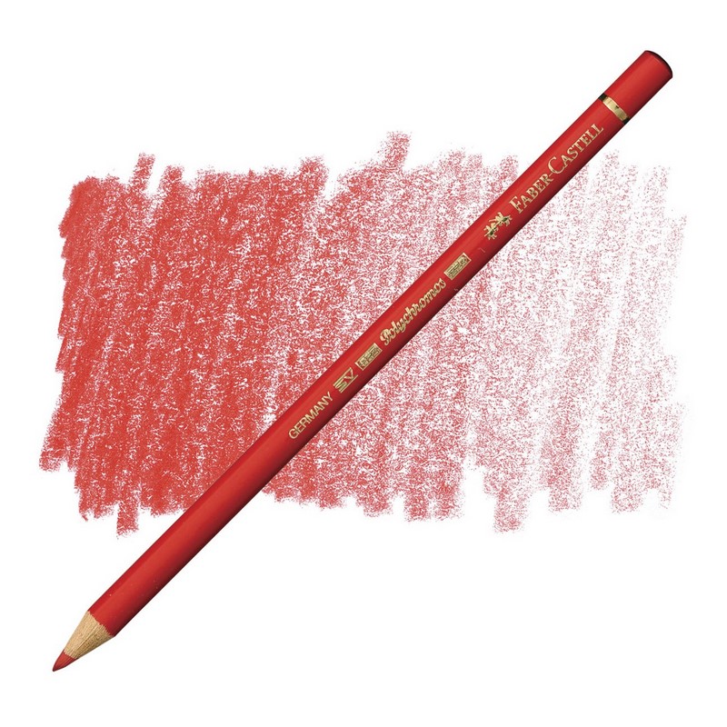 FABER-CASTELL olejová pastelka POLYCHROMOS, 118 Scarlet Red