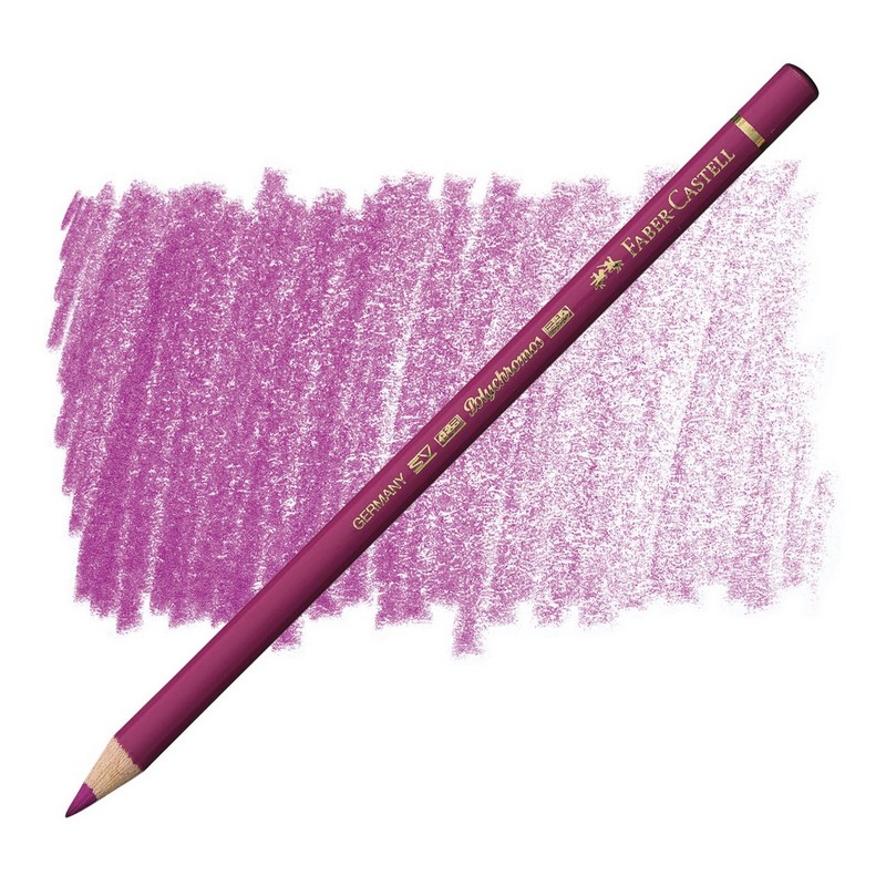 FABER-CASTELL olejová pastelka POLYCHROMOS, 125 Middle Purple Pink