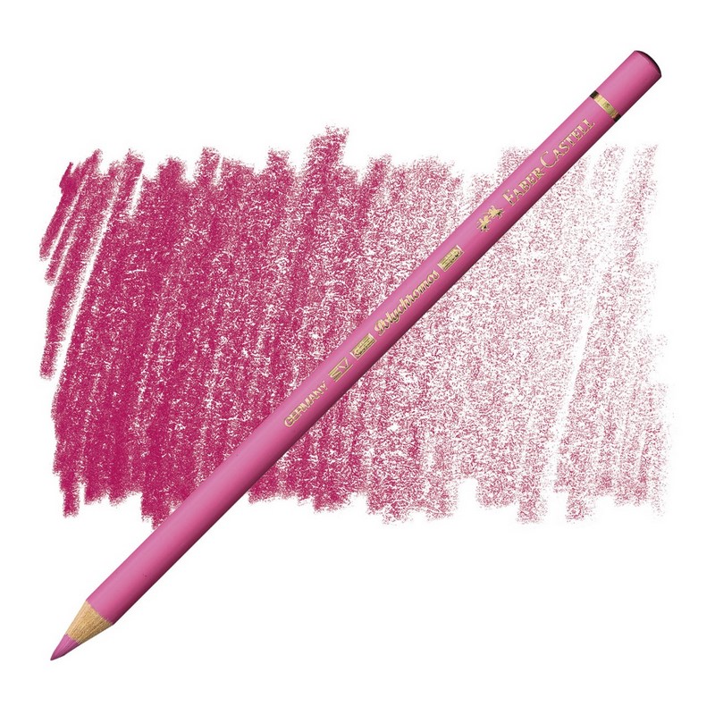 FABER-CASTELL olejová pastelka POLYCHROMOS, 129 Pink Madder Lake