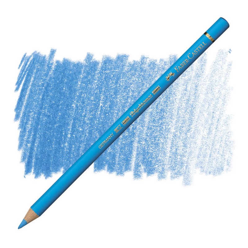 FABER-CASTELL olejová pastelka POLYCHROMOS, 145 Light Phthalo Blue