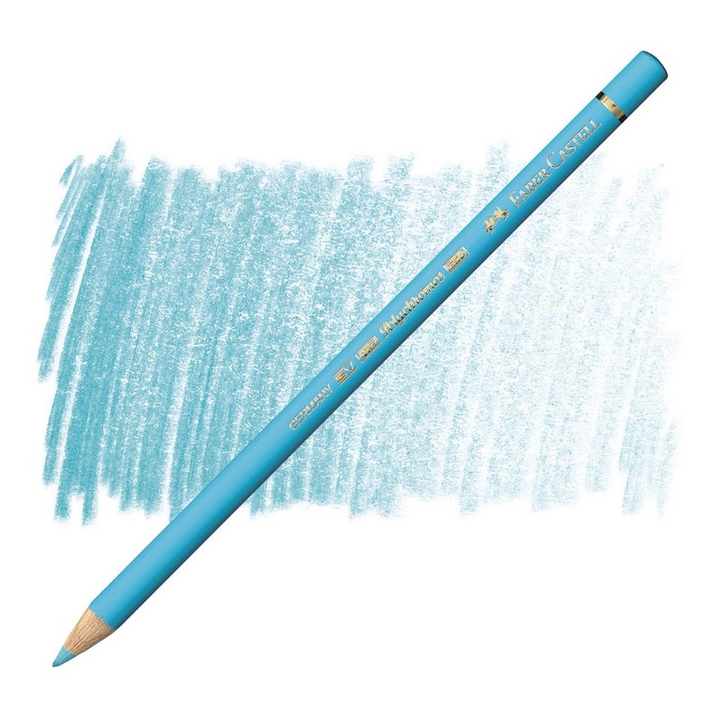 FABER-CASTELL olejová pastelka POLYCHROMOS, 154 Light Cobalt Turquoise
