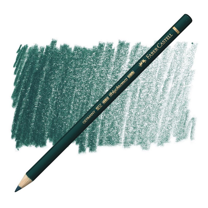 FABER-CASTELL olejová pastelka POLYCHROMOS, 158 Deep Cobalt Green