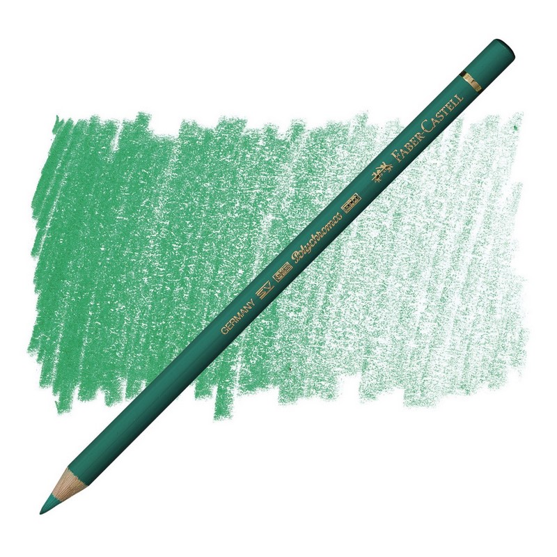 FABER-CASTELL olejová pastelka POLYCHROMOS, 161 Phthalo Green