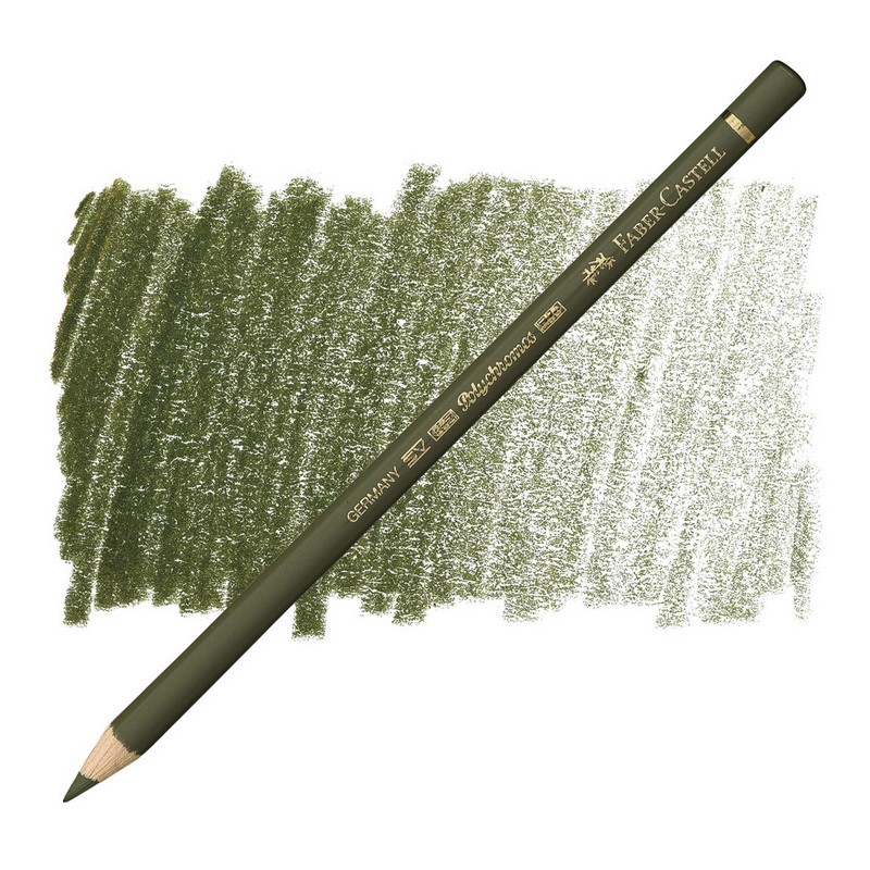 FABER-CASTELL olejová pastelka POLYCHROMOS, 173 Olive Green Yellowish