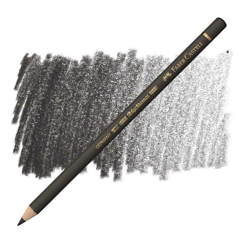FABER-CASTELL olejová pastelka POLYCHROMOS, 175 Dark Sepia