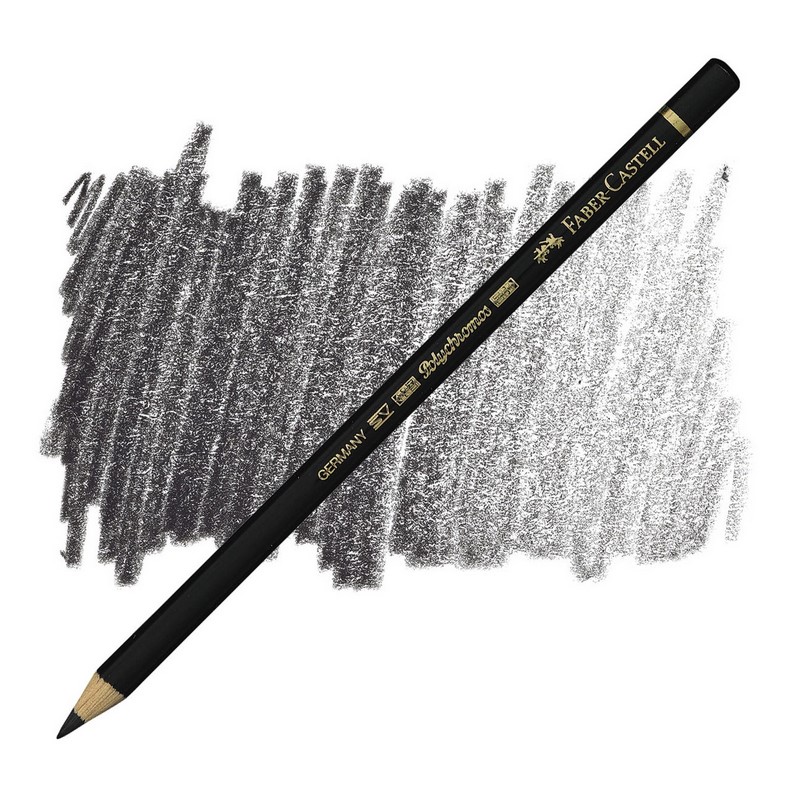 FABER-CASTELL olejová pastelka POLYCHROMOS, 199 Black