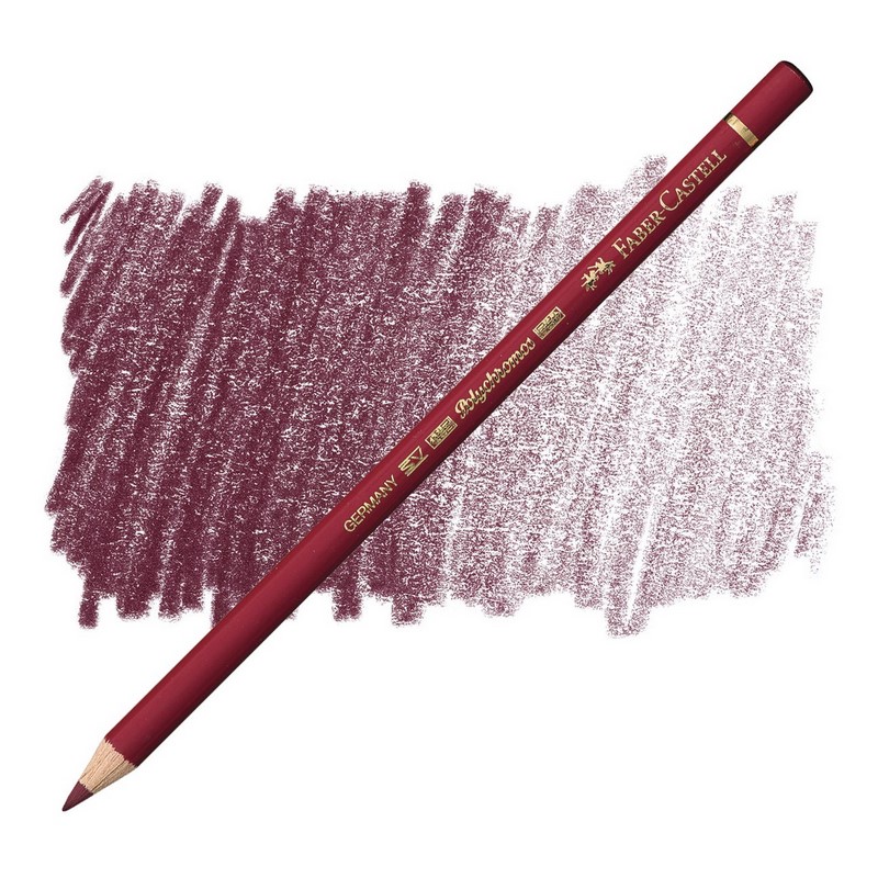 FABER-CASTELL olejová pastelka POLYCHROMOS, 225 Dark Red