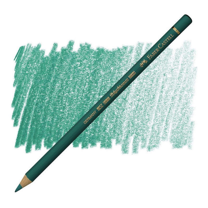 FABER-CASTELL olejová pastelka POLYCHROMOS, 276 Chrome Oxide Green Fiery