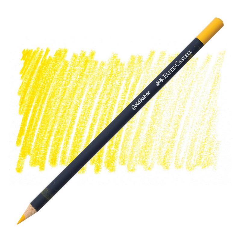 FABER-CASTELL pigmentová pastelka GOLDFABER, 108 Dark Cadmium Yellow