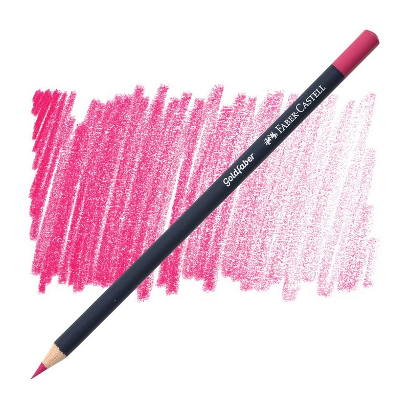 FABER-CASTELL pigmentová pastelka GOLDFABER, 123 Fuchsia