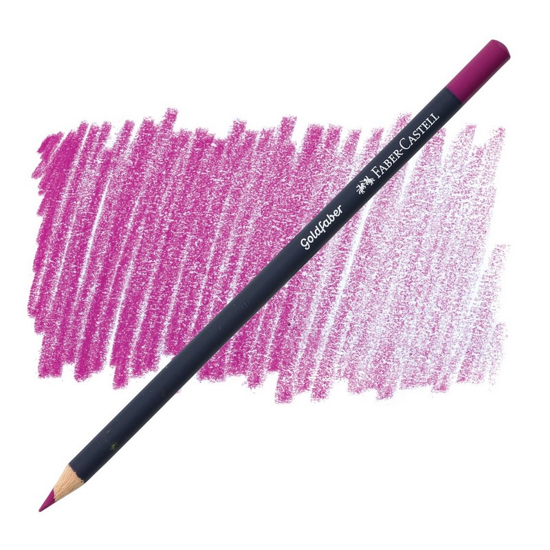 FABER-CASTELL pigmentová pastelka GOLDFABER, 125 Middle Purple Pink