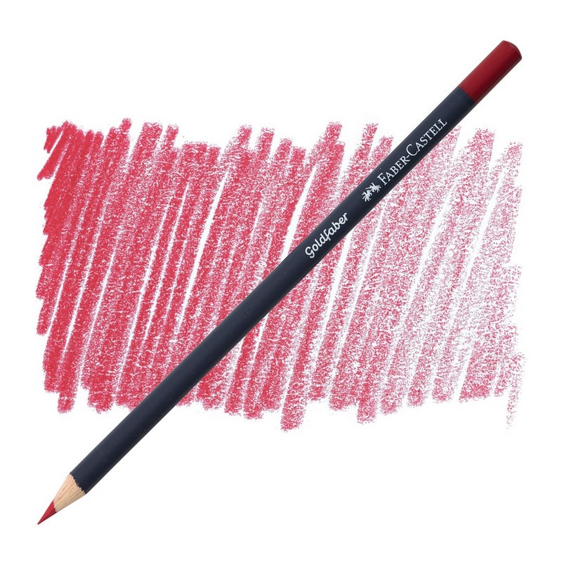 FABER-CASTELL pigmentová pastelka GOLDFABER, 126 Permanent Carmine