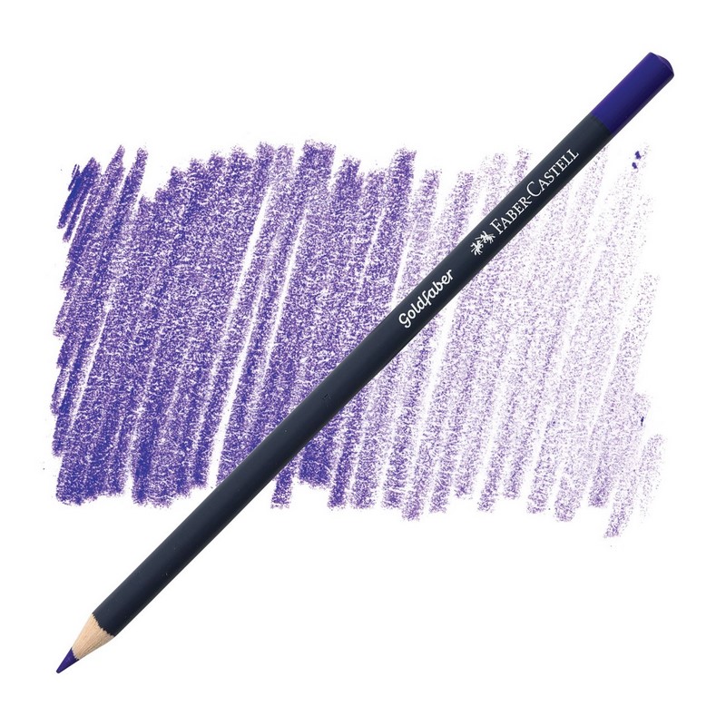 FABER-CASTELL pigmentová pastelka GOLDFABER, 137 Blue Violet
