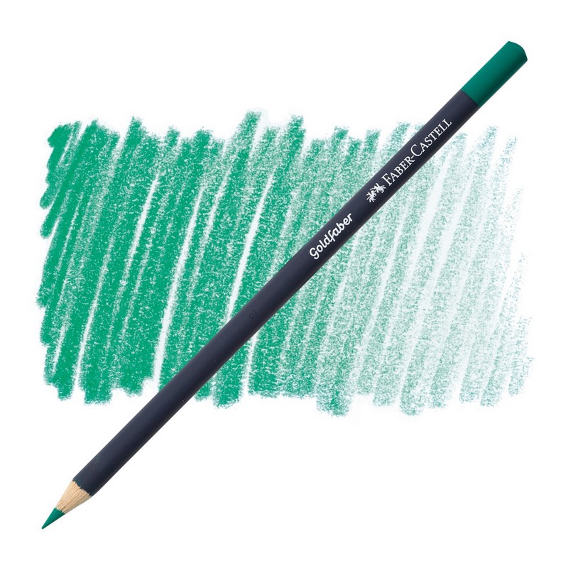 FABER-CASTELL pigmentová pastelka GOLDFABER, 161 Phthalo Green