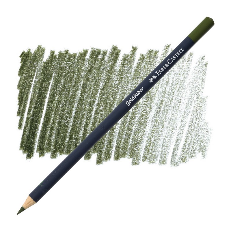 FABER-CASTELL pigmentová pastelka GOLDFABER, 173 Olive Green Yellowish