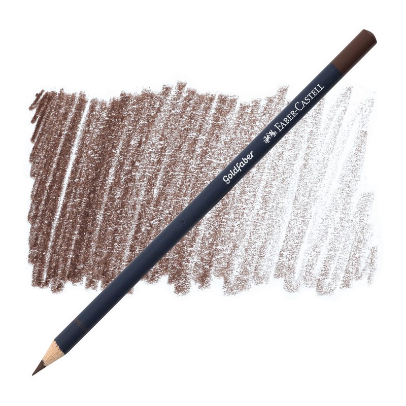 FABER-CASTELL pigmentová pastelka GOLDFABER, 176 Van Dyck Brown