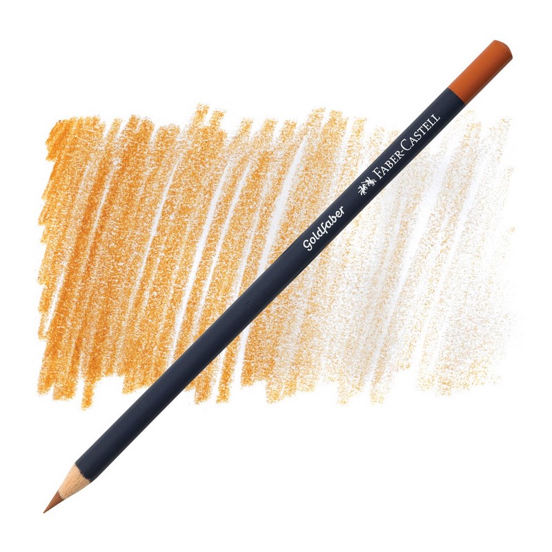 FABER-CASTELL pigmentová pastelka GOLDFABER, 187 Burnt Ochre