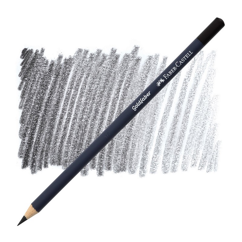 FABER-CASTELL pigmentová pastelka GOLDFABER, 199 Black