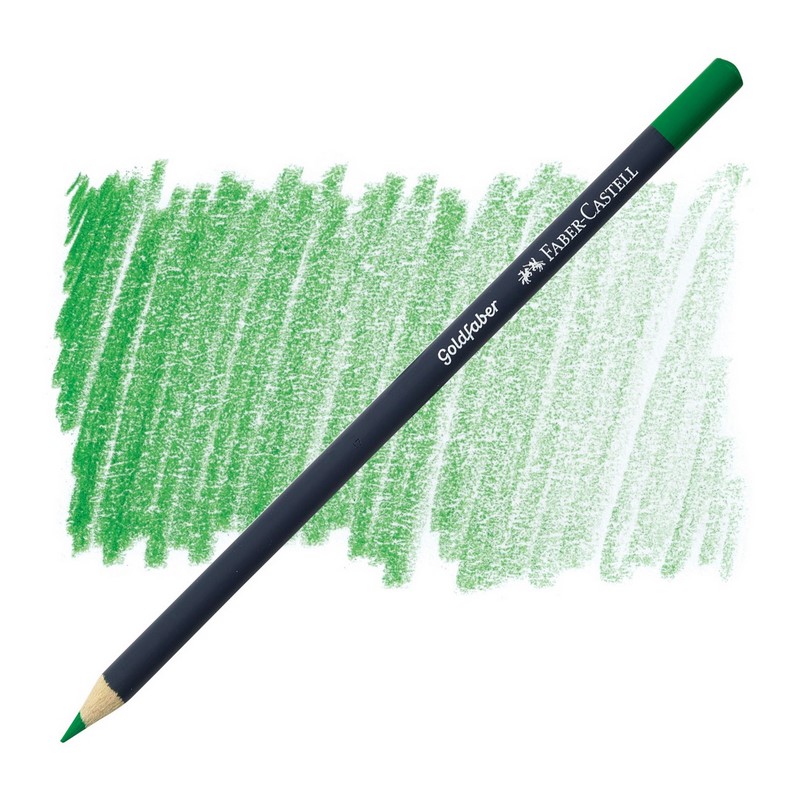 FABER-CASTELL pigmentová pastelka GOLDFABER, 266 Permanent Green