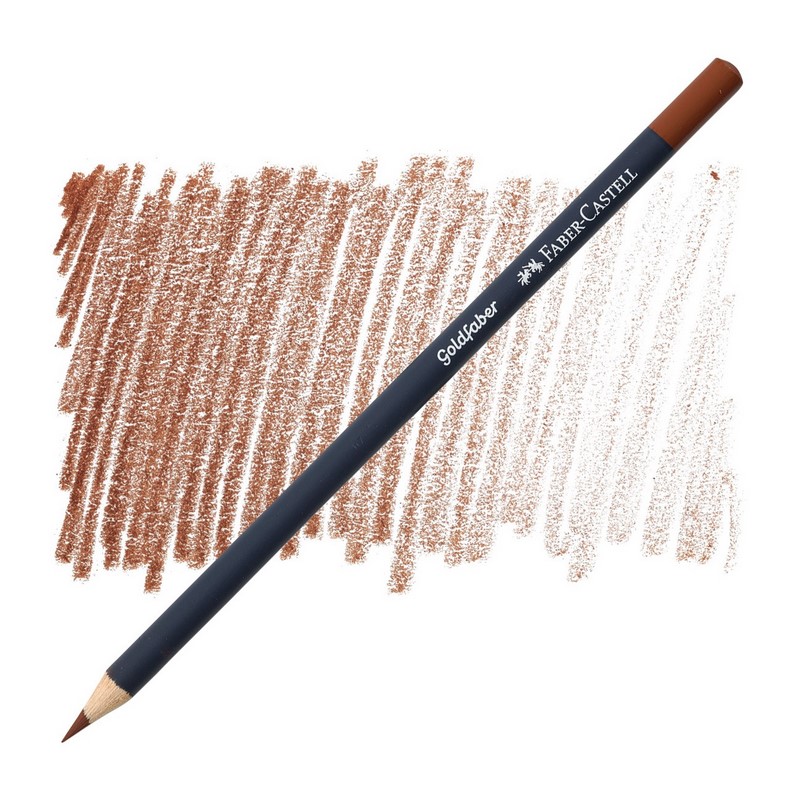 FABER-CASTELL pigmentová pastelka GOLDFABER, 283 Burnt Sienna