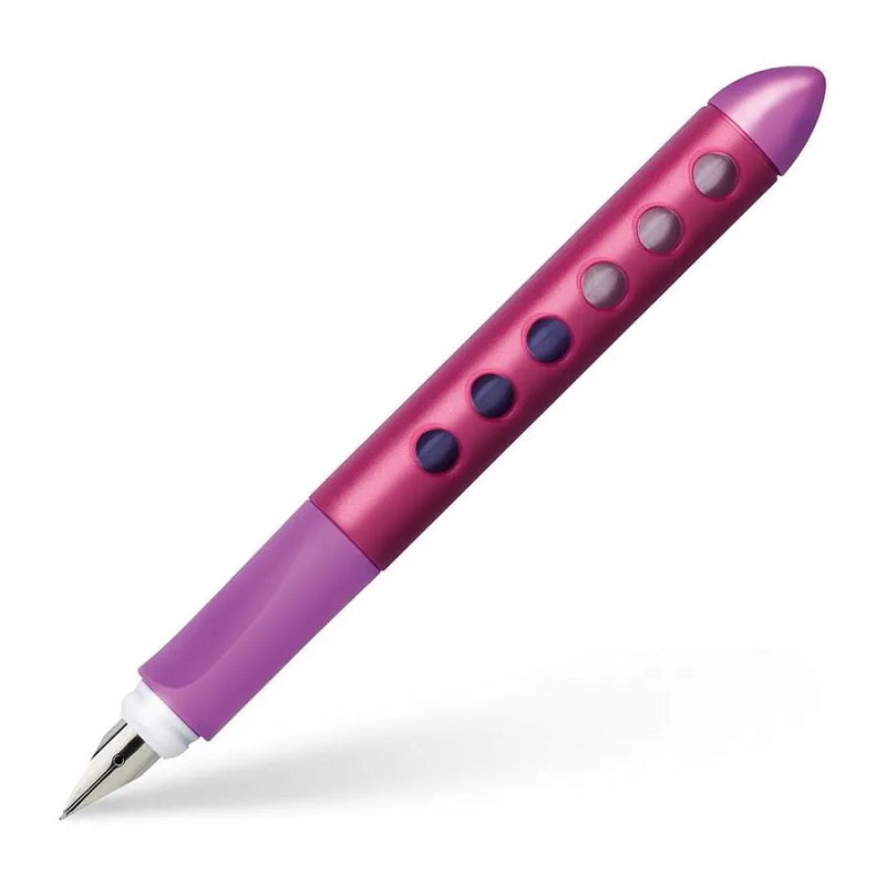 FABER-CASTELL plnící pero Scribolino, fialové pro praváky