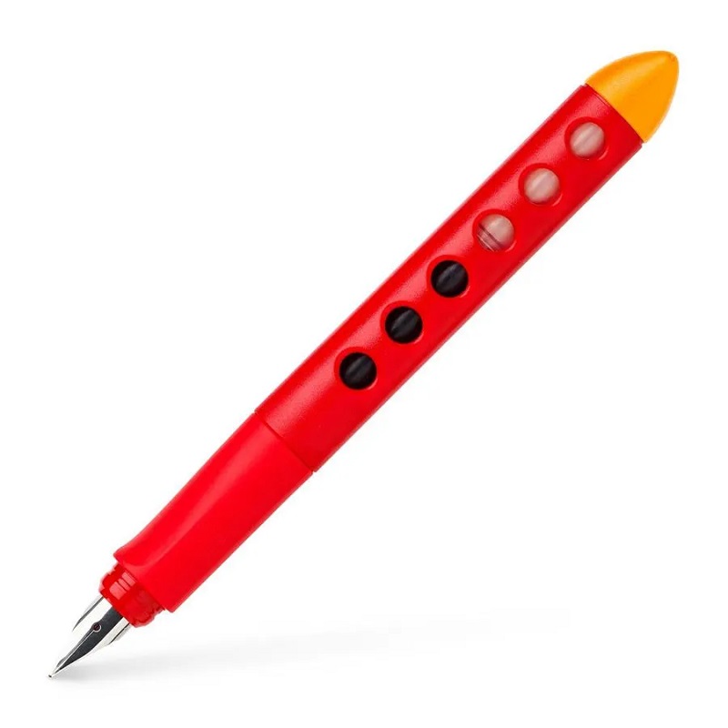 FABER-CASTELL plnící pero Scribolino, červené pro praváky