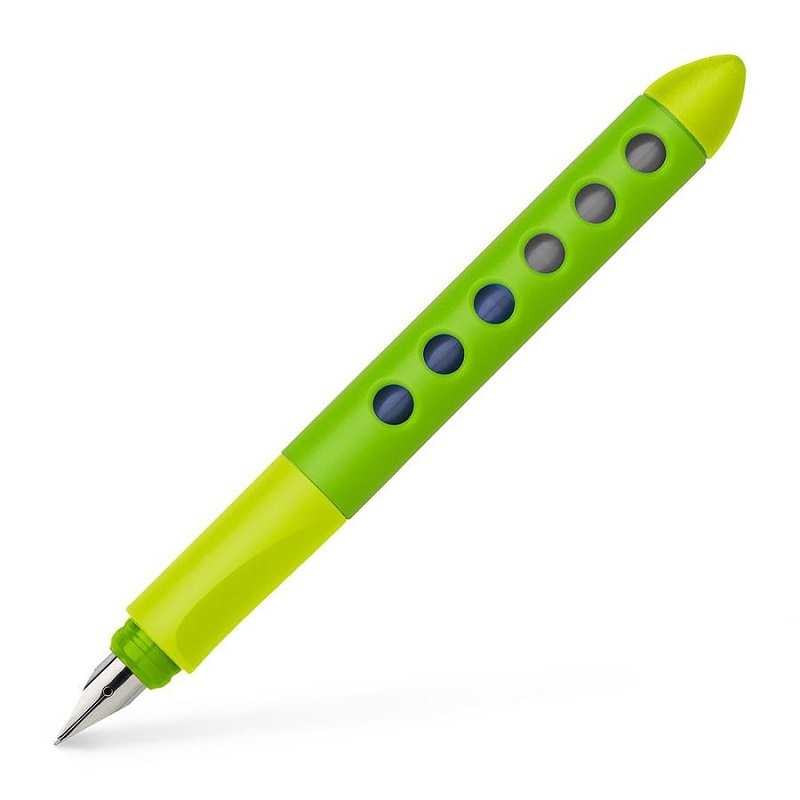 FABER-CASTELL plnící pero Scribolino, zelené pro leváky