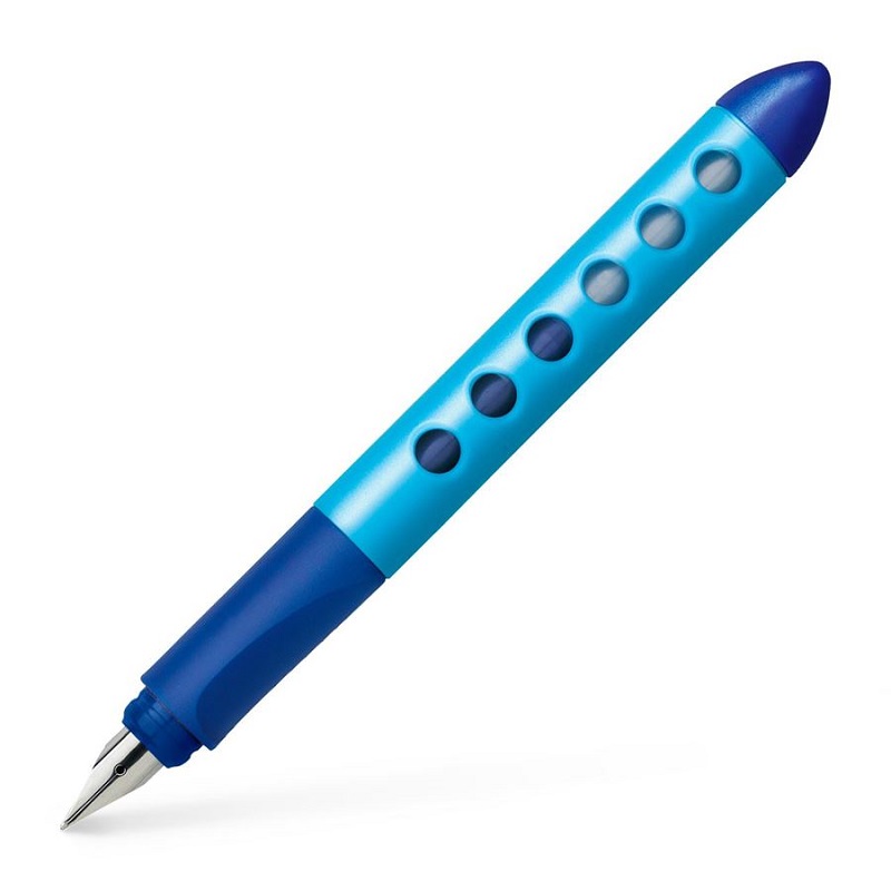 FABER-CASTELL plnící pero Scribolino, modré pro leváky