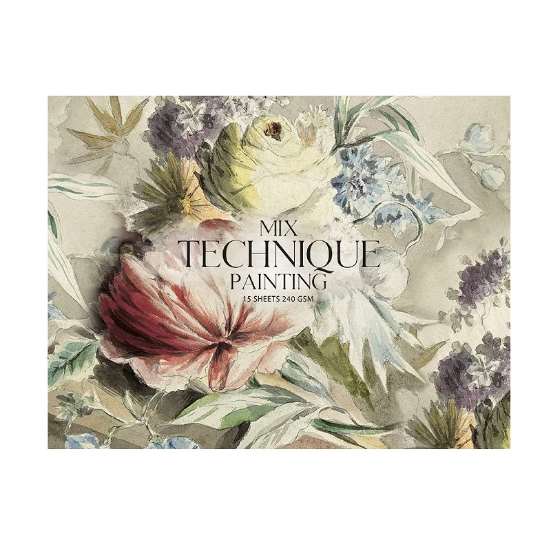 Blok SHKOLYARYK Muse Mix Technique A4+, 15 listů