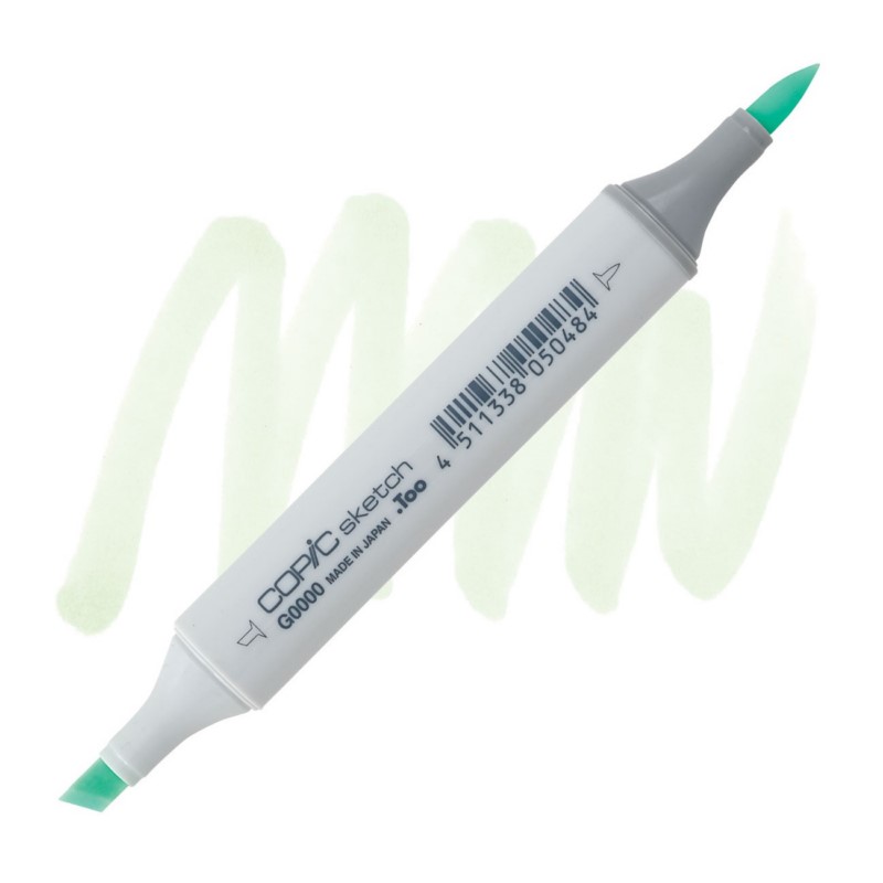 Lihová fixa COPIC Sketch oboustranná Brush & Chisel, G0000 Crystal opal