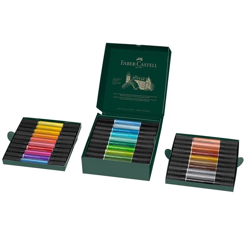 FABER-CASTELL PITT Artist Pen Dual, set 30ks