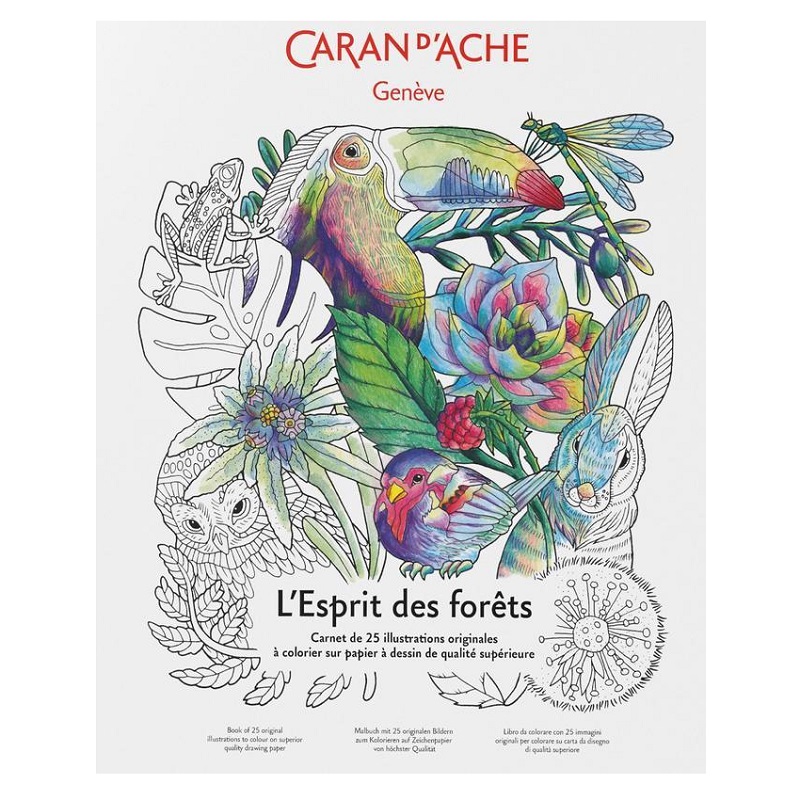 CARAN D'ACHE Omalovánky CARAN D'ACHE, L'Esprit des Alpes