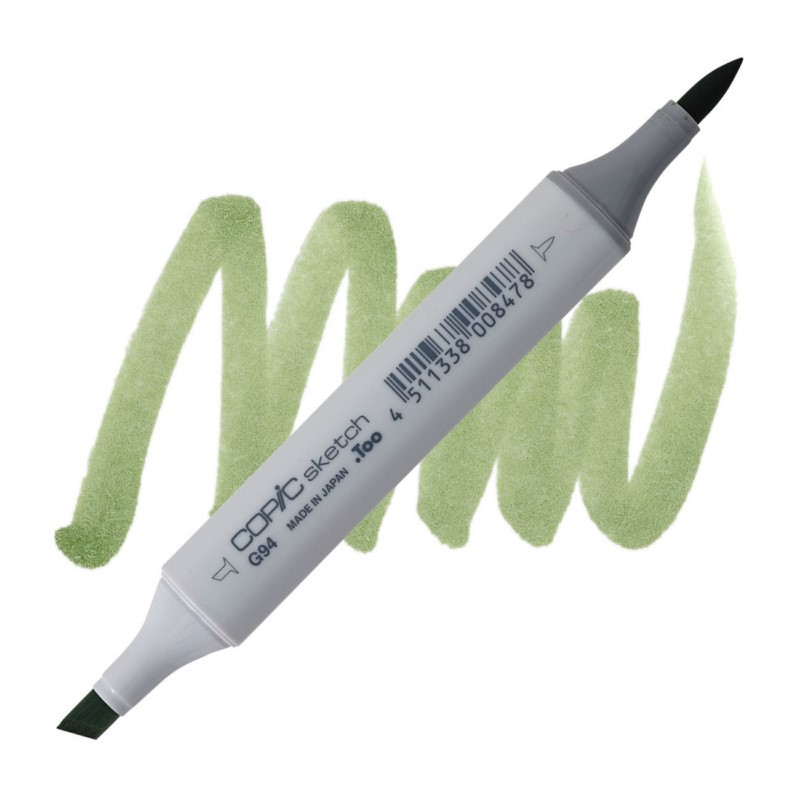 Lihová fixa COPIC Sketch oboustranná Brush & Chisel, G94 Grayish olive