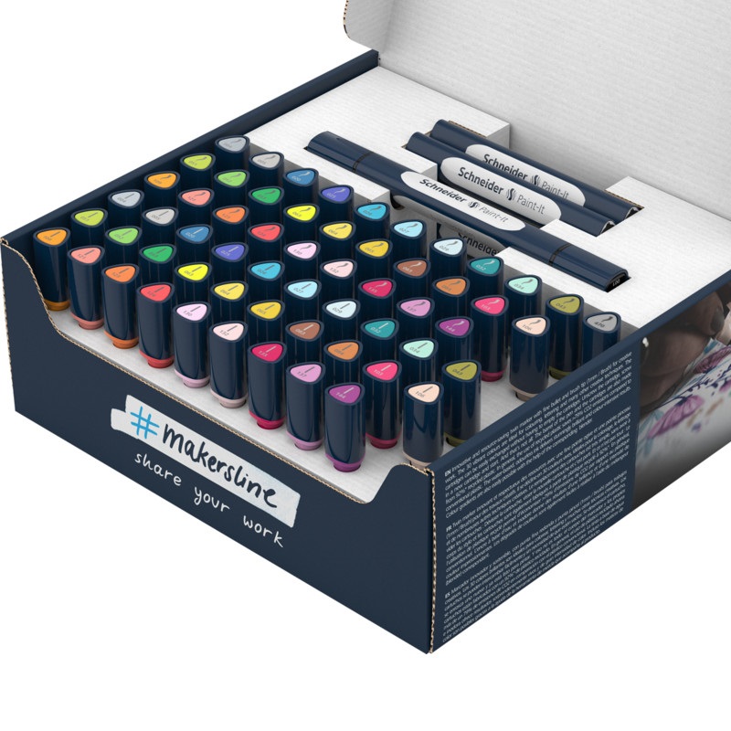 Fixy SCHNEIDER Paint-It Twin Tip, 72ks