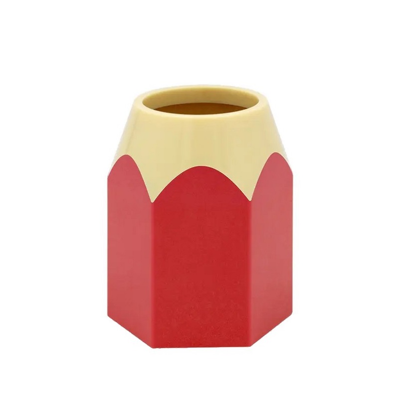 Plastový stojánek "pastelka", červený